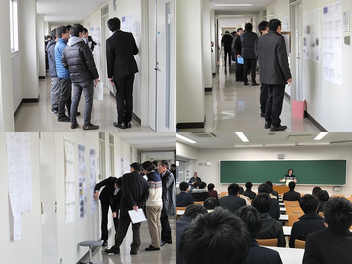 平成29年度電気電子情報系専攻(情報系)修士論文中間発表会を実施