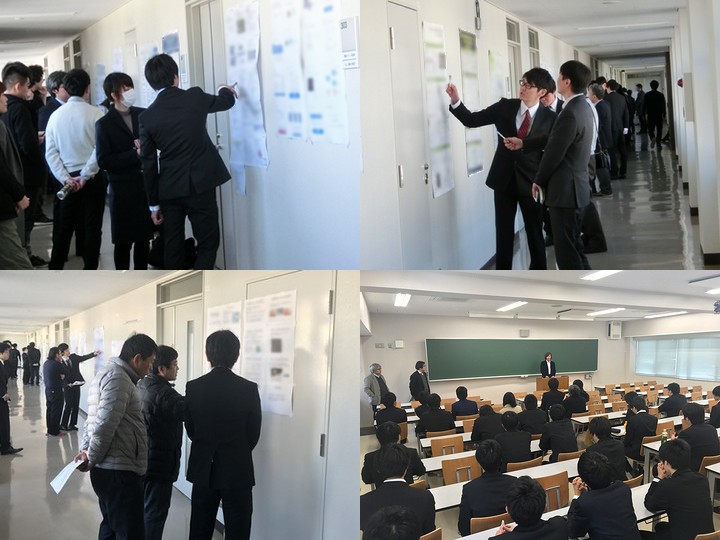 平成30年度電気電子情報系専攻(情報系)修士論文中間審査会を実施